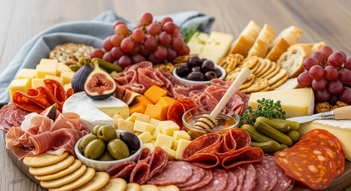 mesa de charcutaria